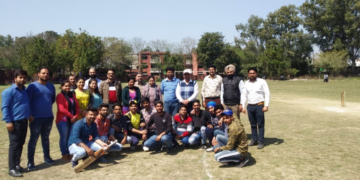  Cricket Tournament Organised on 19 March,20 March 2019
